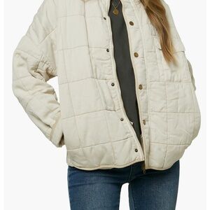 Women's O’Neill Mabel Cream Quilted Jacket